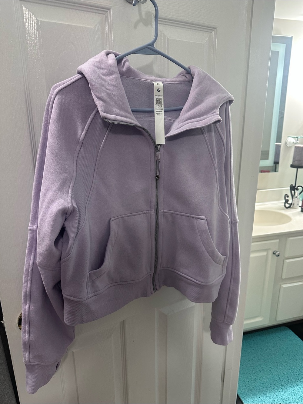 lululemon athletica Pastel Lavender Full-Zip Hoodie